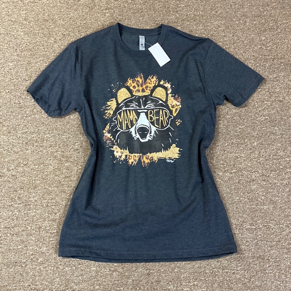 BOUTIQUE Mama Bear Graphic S/S Tee NEW!